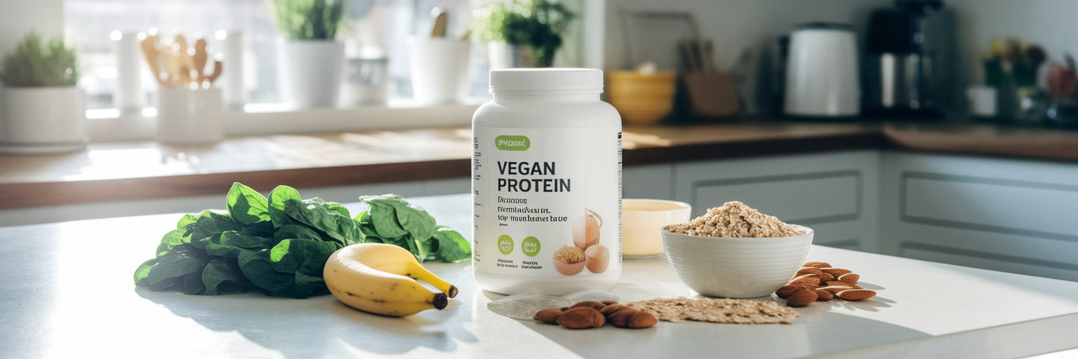 Unflavored vegan protein powder ingredients