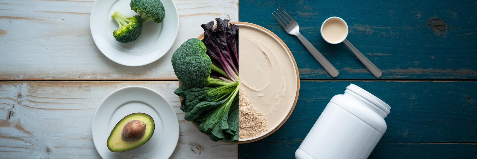 Vegan keto diet ingredients balanced