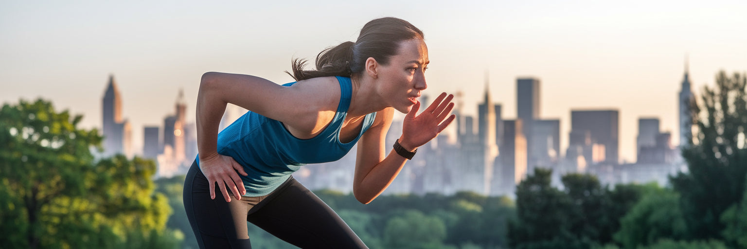 Vegan athlete fueling performance outdoors